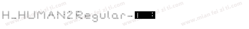 H_HUMAN2 Regular字体转换
